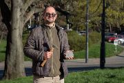 Nálezce Radek Labuťa se Soomaspis labutai