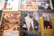 Návštěvníci Masarykova ústavu a Archivu AV ČR měli možnost prohlédnout si knihy, které instituce vydává. Jednou z nich je např. korespondence Aloise Musila (1868–1944), orientalisty, arabisty, teologa, cestovatele a jednoho ze zakladatelů Orientálního ústavu.