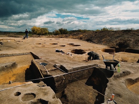 Archeologické vykopávky u Polešovic