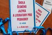 Jubilejní, desátý ročník Školy českého jazyka a literatury pro pedagogy skončil. Za rok na shledanou na ročníku s pořadovým číslem jedenáct!