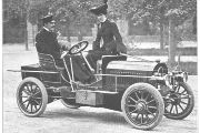 Carl a Teresa Schönbornovi, motoristický pár počátku 20. století (zdroj: Allgemeine Automobil-Zeitung, 21. 6. 1903)