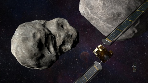 Srážka sondy DART s asteroidem ze systému Dydimos je plánovaná na 26. září 2022.