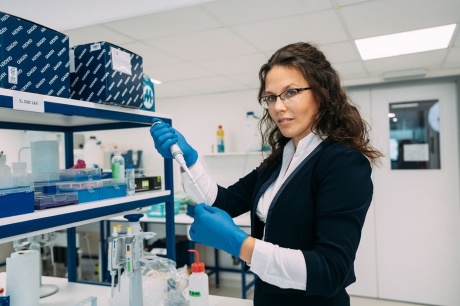 Bioložka Kateřina Sam