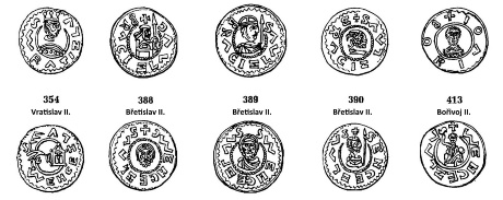 The oldest Czech coins