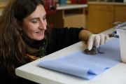 Barbora Vošlajerová se ve svém vlastním výzkumu zaměřuje na komunikaci myši domácí a vedle toho popularizuje vědu nejen svou, ale i svých kolegů z Ústavu živočišné fyziologie a genetiky AV ČR.