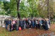 Before moving on to the next stop of our Prague journey, we took a group photo of the colloquium participants.
