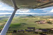 Aerial archaeology has been used in the Czech Republic for roughly thirty years. One of its major advantages is that it doesn’t disturb the ground – so there’s no damage to the examined site. It’s a non-invasive method.