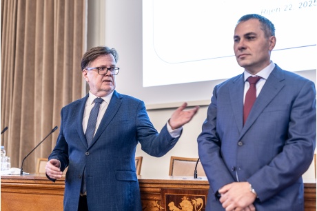 Jiří Plešek a Martin Pivokonský