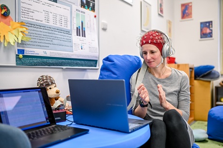 Dospělá účastnice výzkumu Dospělá účastnice výzkumu