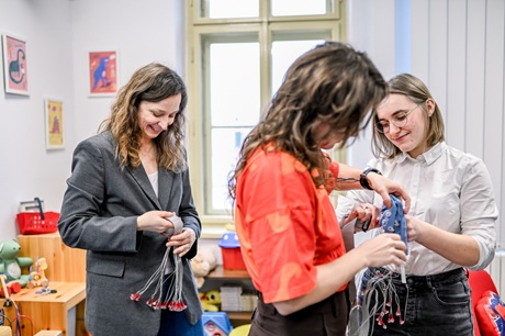 Výzkumnice z týmu SPEAKin lab Výzkumnice z týmu SPEAKin lab