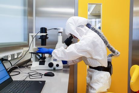 Biosafety Level 3 Laboratory at IOCB Prague (stock photo).