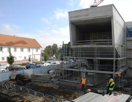 2013 Construction of the HiLASE Centre building