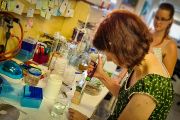 Fotografie z loňských kurzů biologické ochrany rostlin. 