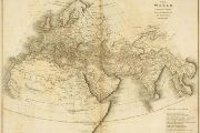 Starověku známý svět. Mapa Jamese Playfaira, 1814