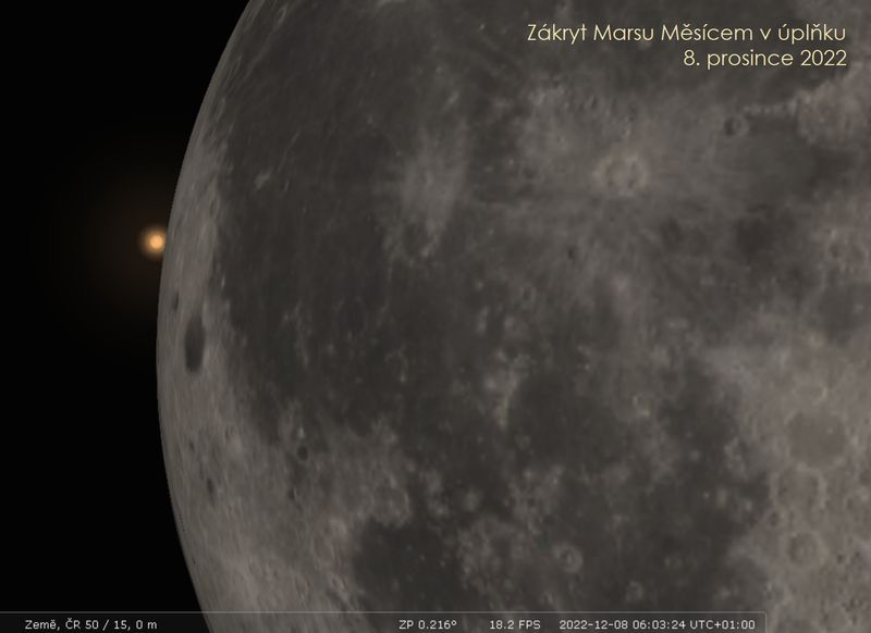 Zákryt Marsu Měsícem 01122022m