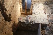 Fotografie ze zjišťovacího a záchranného archeologického výzkumu Nového proboštství