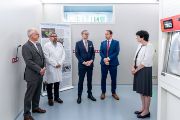 Návštěva premiéra Petra Fialy při otevření nové laboratoře Ústavu jaderné fyziky AV ČR