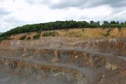 Archeologické naleziště Korolevo I (Gostry verkh) v roce 2007