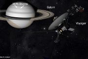 Sondy Voyager a místa vzniku blesků na Saturnu