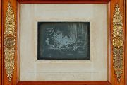 Louis J. M. Daguerre, Ateliér umělce (Kynžvartská daguerrotypie), 1839 a. q., daguerrotypie v původní adjustaci, 15,5 × 21 cm / 48 × 52 cm
